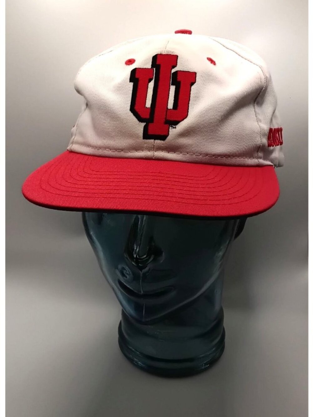 Logo 7 Indiana Hoosiers Snapback Hat Flat Brim Has Marks snapback NCAA